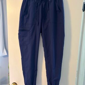 Women's Navy Utility Jogger Scrub Pants